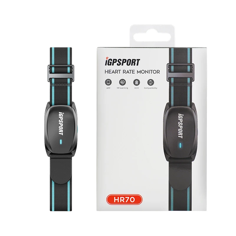 iGPSPORT 65 Stunden Herzfrequenz für Armmonitor HR70 ANT+ BLE 5.0 Outdoor-Sport Fitness Laufen MTB Rennrad Fahrradcomputer
