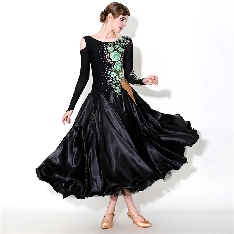 ODBD1332 Hot Sale High Quality Performance Wear Women Ballroom Competition Dress