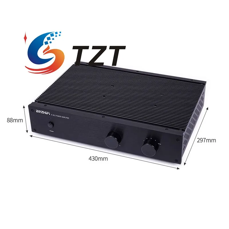 

TZT BRZHIFI A120.2 Встроенный Hi-Fi аудиоусилитель мощности 100Wx2 Стерео Поддержка MC/MM Phono Input