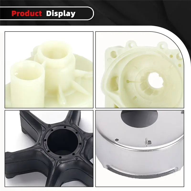 M49K-Marine Water Pump Impeller Replacement Kit For 75-115 HP Outboard Engines 68V-W0078-WH Motor