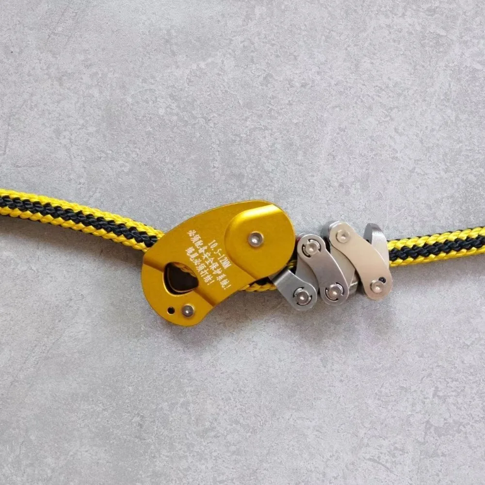 Prusik Knot Pulley Ascender Descent Device, Tree Climbing & Air Conditioner Aerial Work Lifting Tool