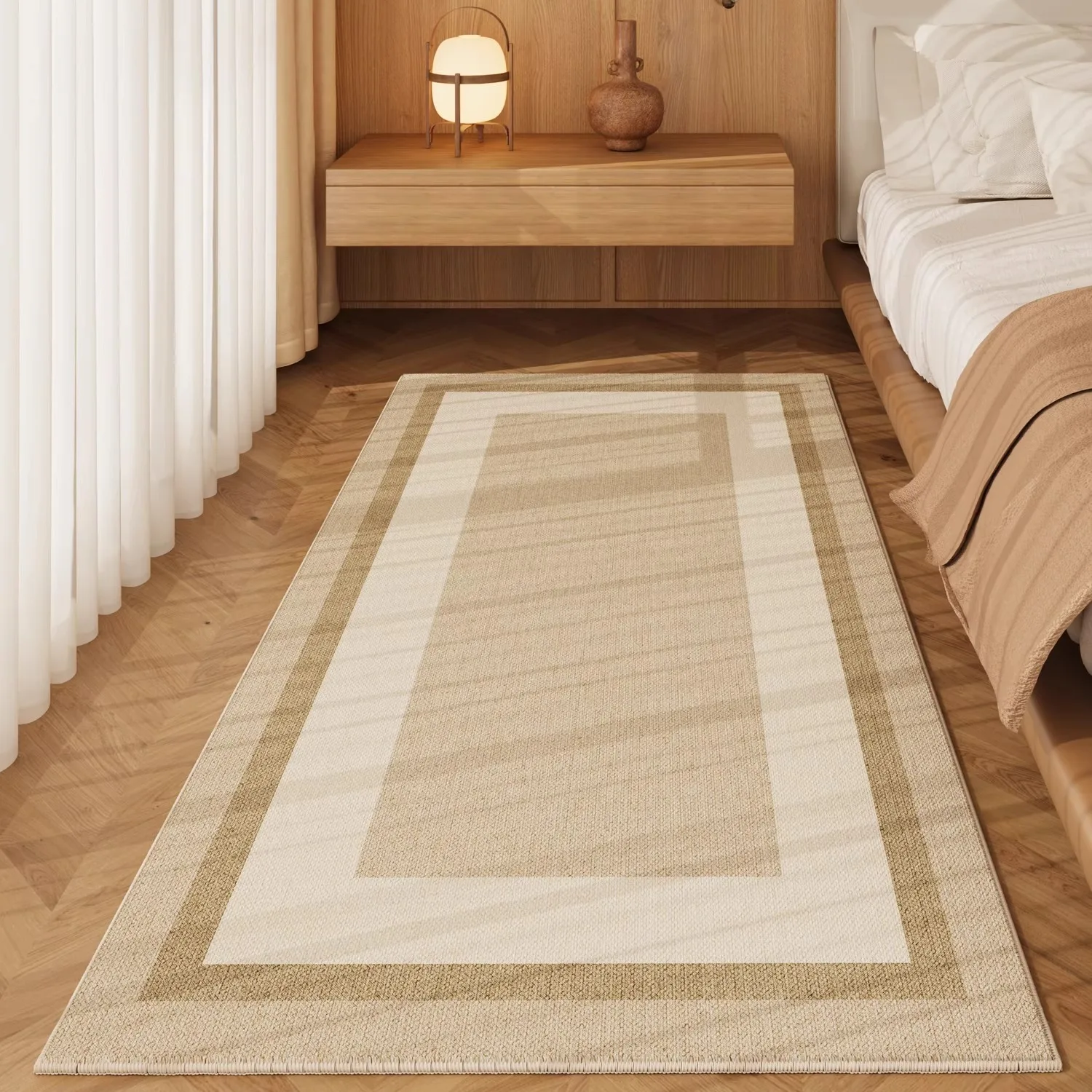 

Ковер для спальни, прикроватные ковры, коврик для бегуна, мягкий пушистый напольный коврик, минималистичный роскошный дизайн, коврики для домашнего декора, рождественские подарки