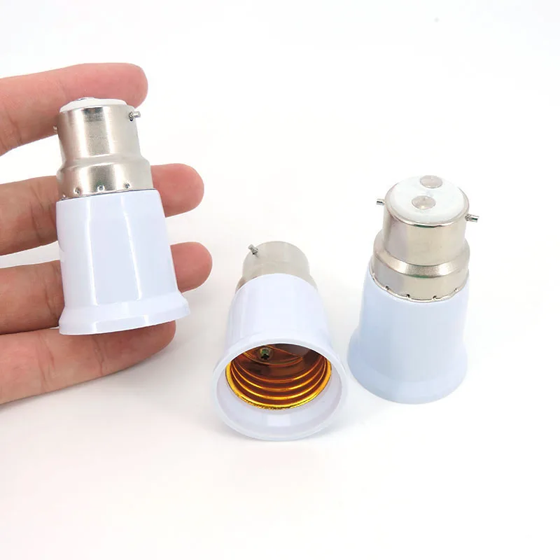 E27 to B22 Screw led Holder light Lamp base Socket Converter plug Light Bulb Adaptor Bayonet AC power Adapter Lighting Parts a1