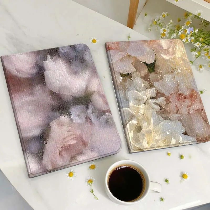 

Pink Petal Cluster Bloom Gift Tablet Case For Huawei Honor MatePad MediaPad Air 5 6 7 11 V6 V7 V8 V9 X9 X8 T10 T10s C5e T5