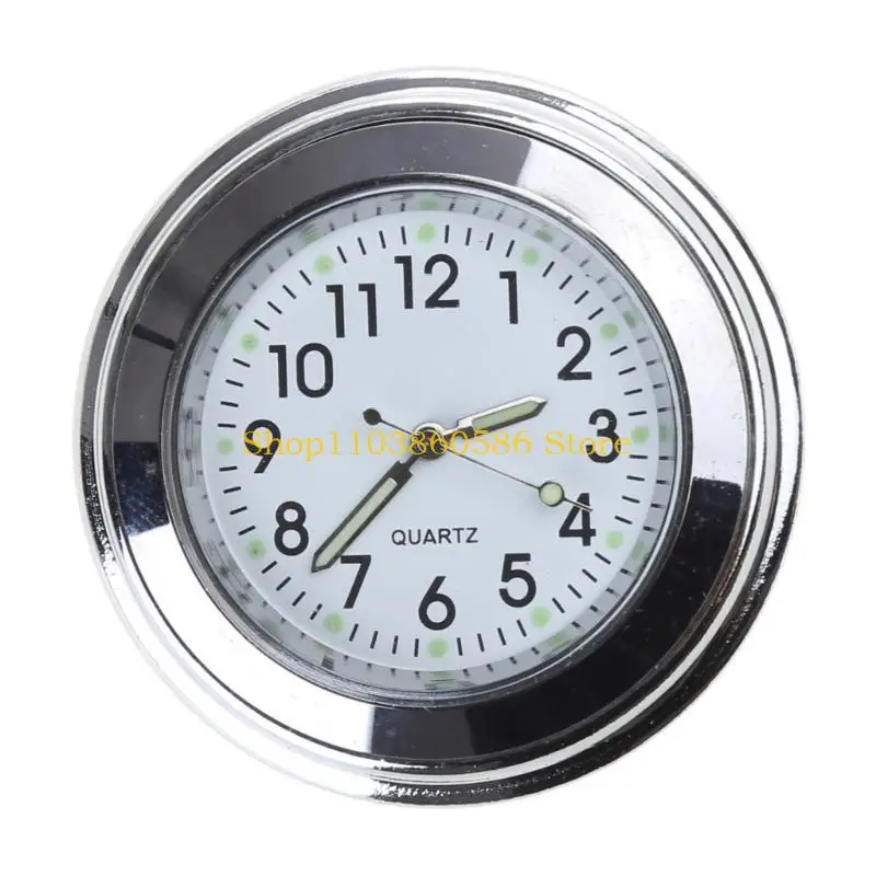 242A Mini Motorbike Digital Clock Mount Watch Digital Timetable Clock Handlebar Watch