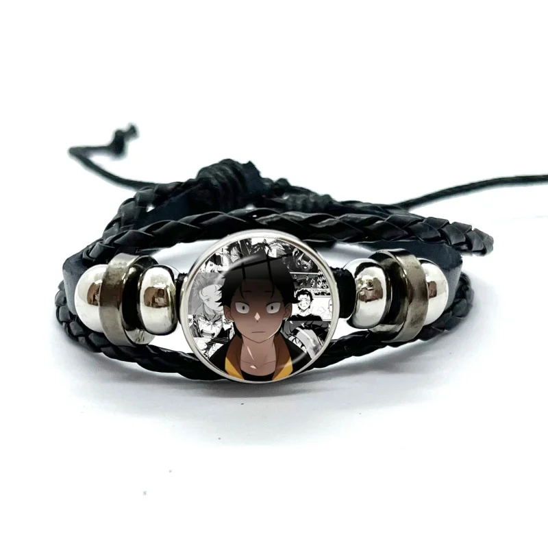 Anime Re Zero - Starting Life in Another Leather Bracelets Multilayer Braided Bracelets Bangles Handmade Jewelry Gifts