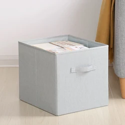 Non-cover folding storage box, miscellaneous box, toy storage box, home wardrobe, clothing category box