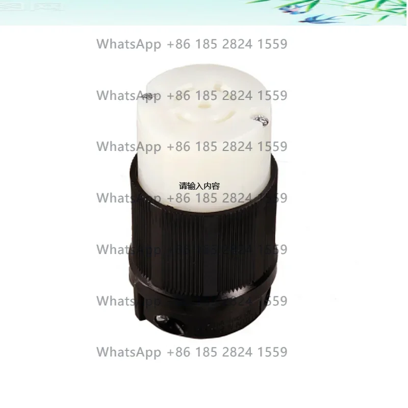 

NEMA L21-20R 4P5W 20A 120/208V WJ-9521 UL Промышленная вилка Совершенно новая, в наличии.