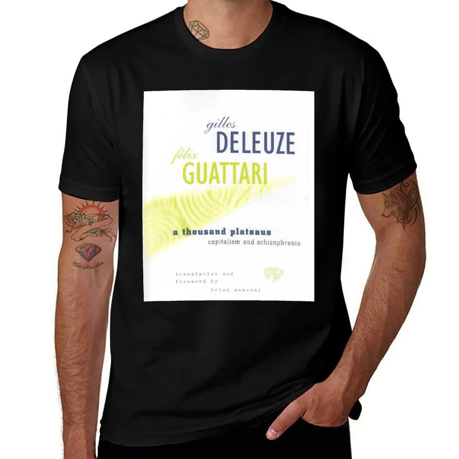 A Thousand Plateaus T-Shirt Stylish Graphic Short Sleeve Top T-Shirt