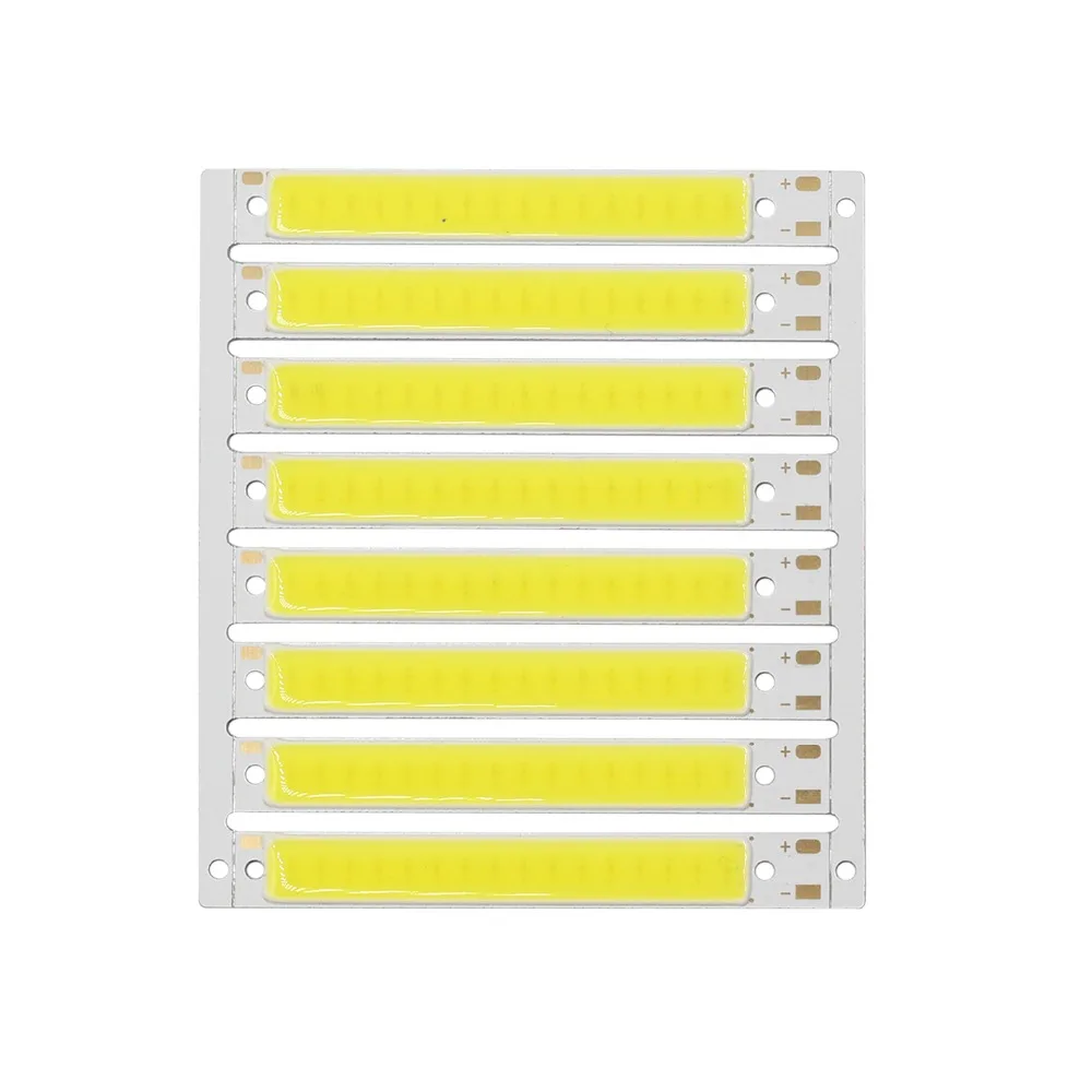 COB Strip LED ZZEL ZYEL 100pcs L61x8mm 3v 4v 1.2w  100lm Vehicle Light for Bicycle Use Module