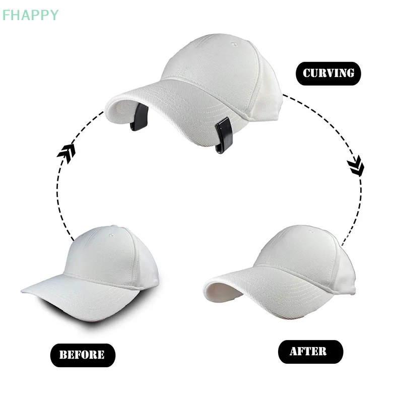 Artefatto a tesa fissa tesa Bender Hat Edge Arc Bending Tool Hat Edge Fixer No fuming richiesto strumento Curving berretti da Baseball cappello