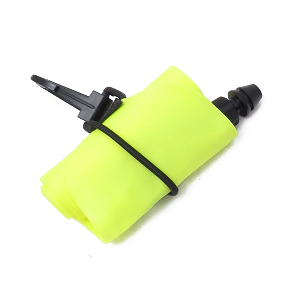 210D Nylon For TPU Coated Cloth Single Marker Diving Buoy with Pressure Relief Valve for Use in Various Depths