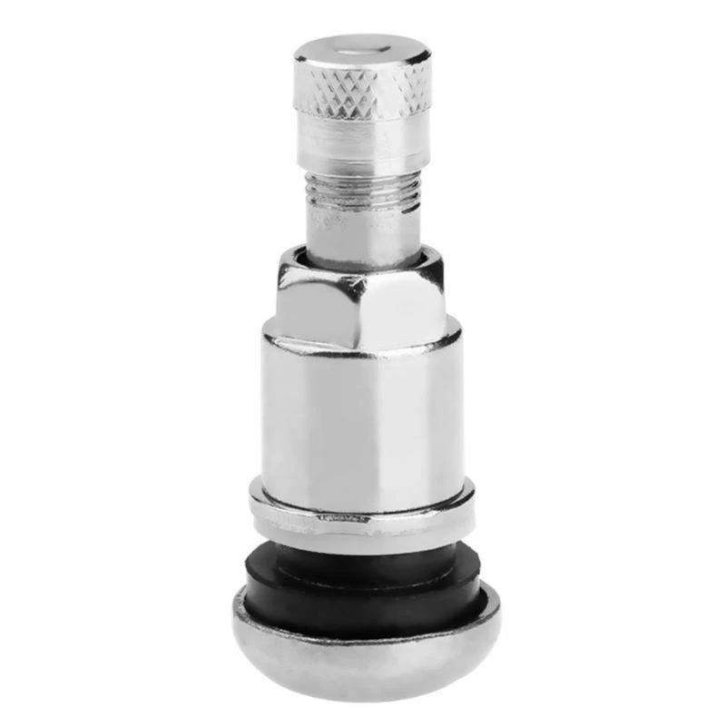 4 Pack Metal Tire Stems Stainless Steel Vacuum Tire Valves Stems Simple Installs