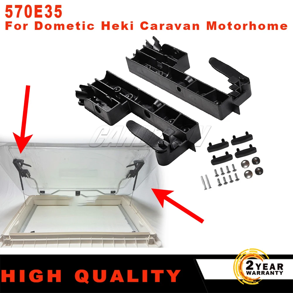 

570E35 For Dometic Seitz Heki Rooflight Lift Locking Handles Caravan Motorhome