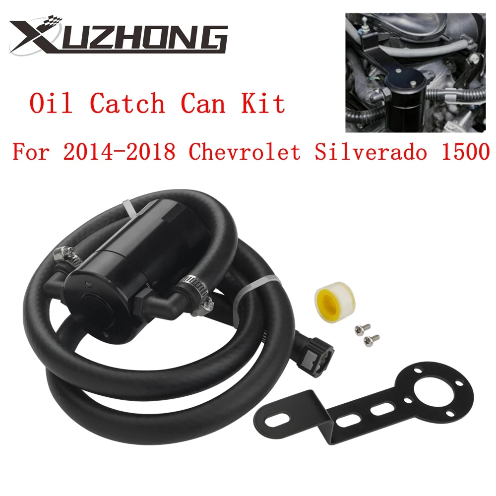 Air Oil Pot Set Suitable Aluminum For 2014-2018 Chevrolet Silverado 1500/GMC Sierra 1500 2015-2020 Chevy Tahoe/Suburban/GMC