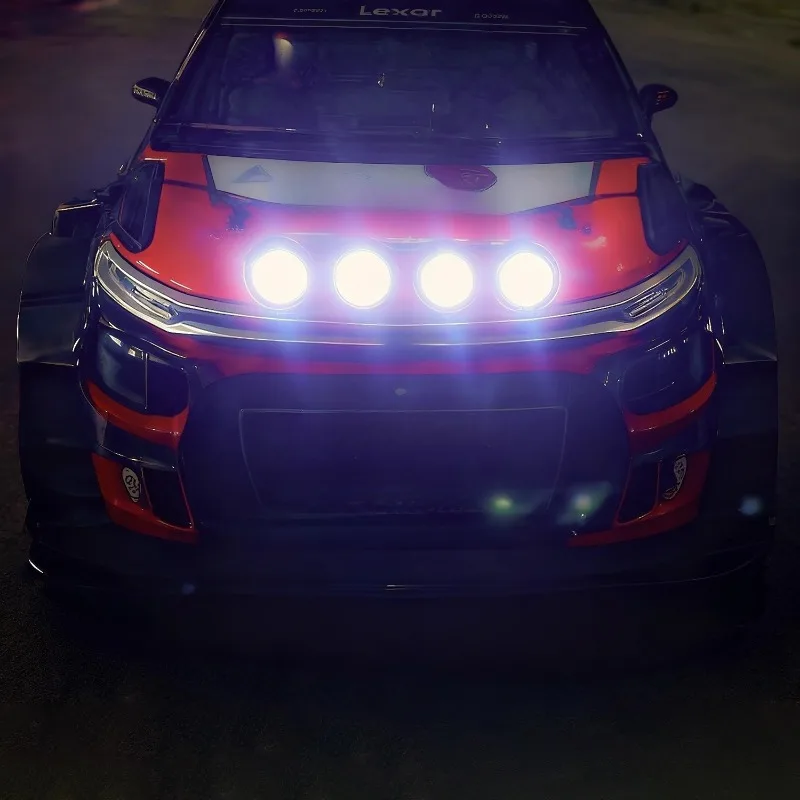 

1/7 MJX Hyper-Go7303 Внедорожный игрушечный автомобиль с дистанционным управлением C3, передний прожектор, аксессуар для капота