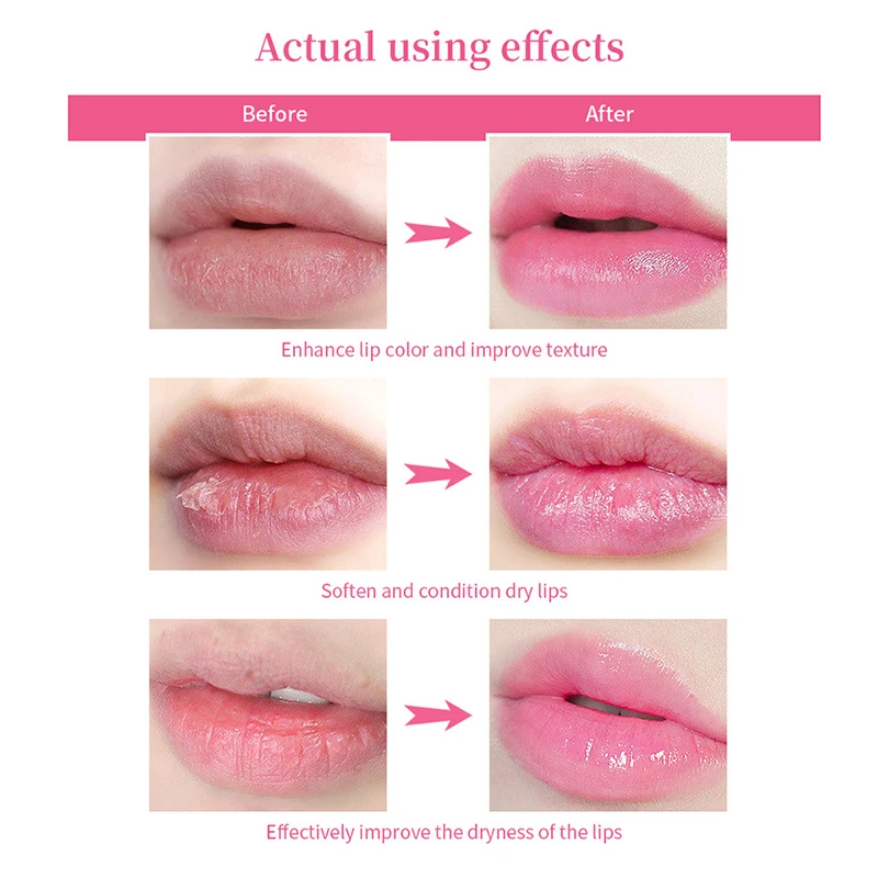 Suero de labios rosa, hidratante, fresco, eficaz, Reduce la pigmentación, exfoliante, Plumper, cuidado Sexy, cosméticos