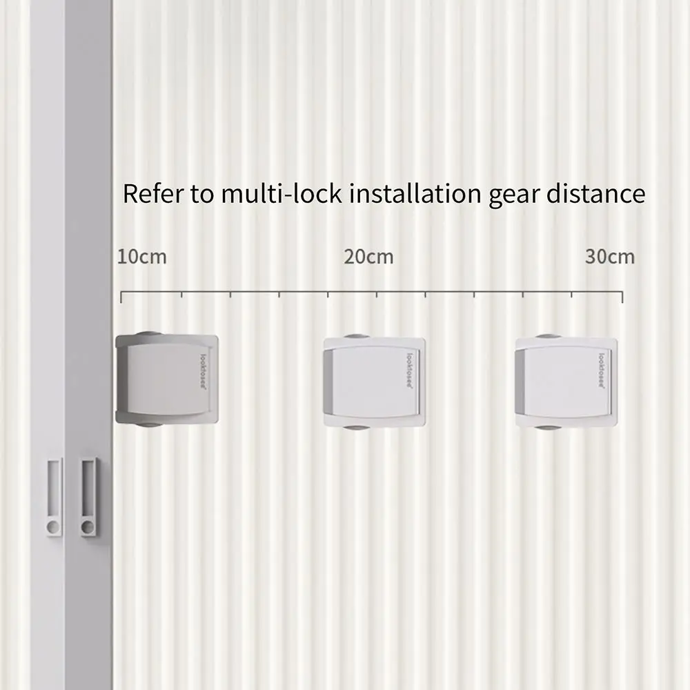 Anti Pinch Home Baby Protection Child Safety Lock Slide Window Locks Glass Door Lock Cabinet Lock
