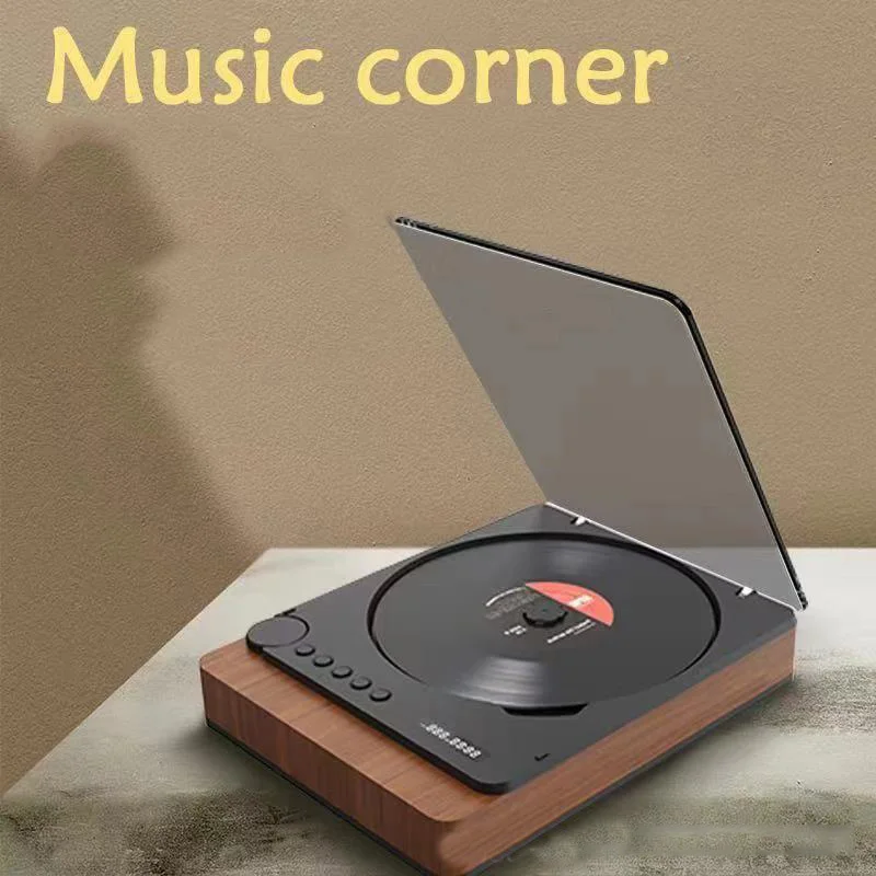 

Bluetooth 5.1 CD-плеер Hi-Fi: музыкальная система с USB-воспроизведением, поддержкой форматов MP3, WMA, WAV, AAC для домашнего аудио