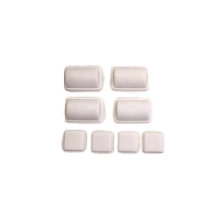 وسادة مطاطية مانعة للإنزلاق لوحدة تحكم نينتند وي ، سدادات الغبار ، غطاء قدم ملولب ، قطع غيار