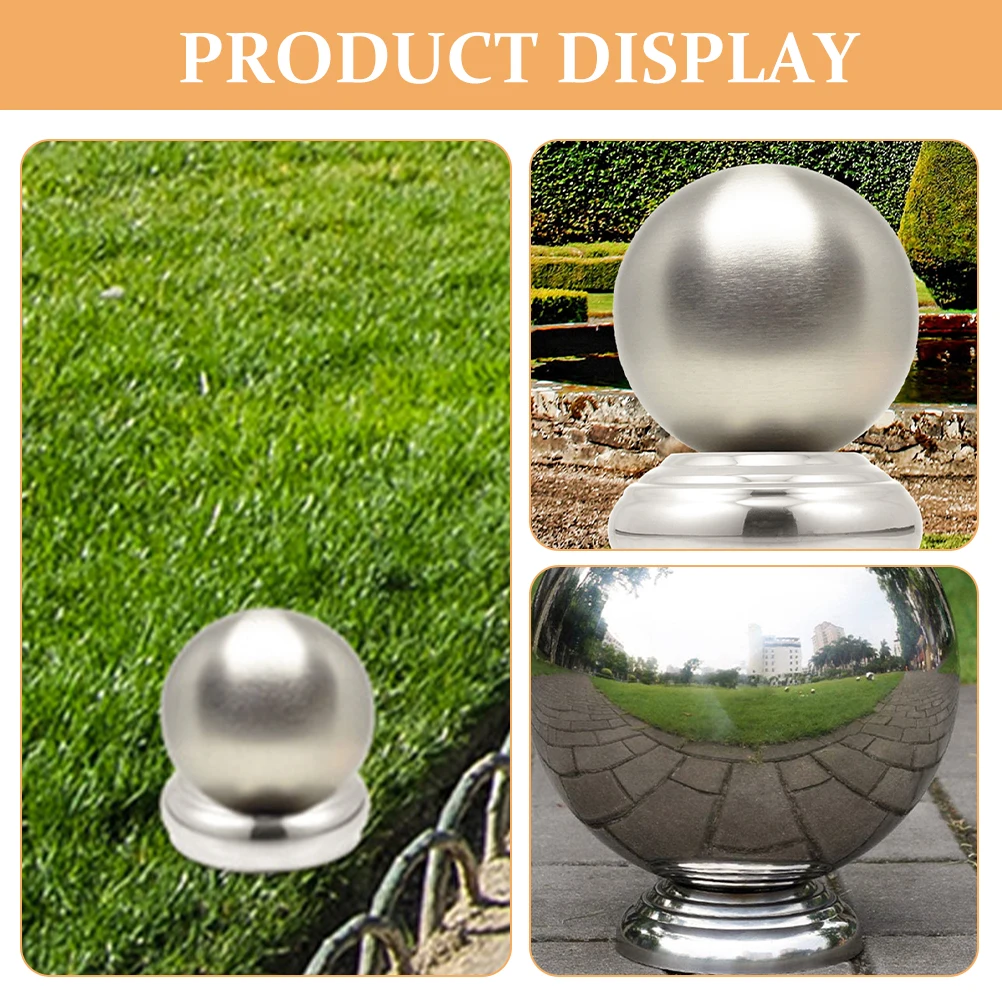 

3Pcs Metal Garden Gazing Ball Base Stand Sturdy Steel Holder for Outdoor Display