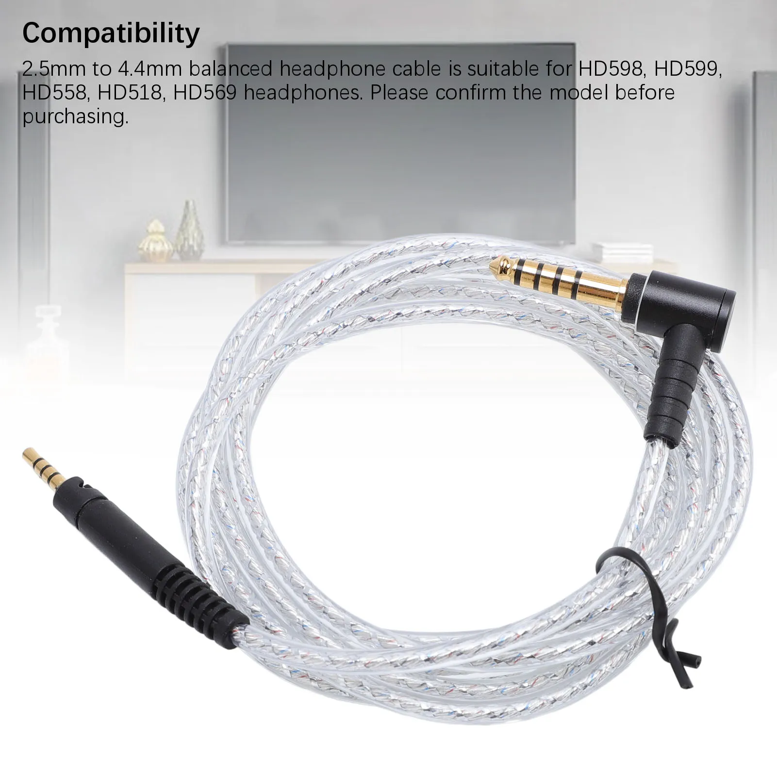 �y�Z�[�����z2.5mm �` 4.4mm �o�����X�v���O�w�b�h�t�H���P�[�u�� HD598 HD599 HD558 HD518 HD569 �w�b�h�t�H���p ���� 4.92 �t�B�[�g �o�����X�w�b�h�t�H���R�[�h