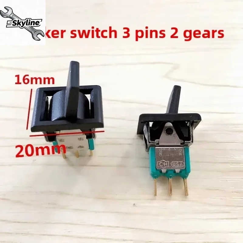1Pcs USA‑Spec 3‑Foot 2‑Speed Rocker Toggle Switch, applicable to Household Appliance Replacement Parts