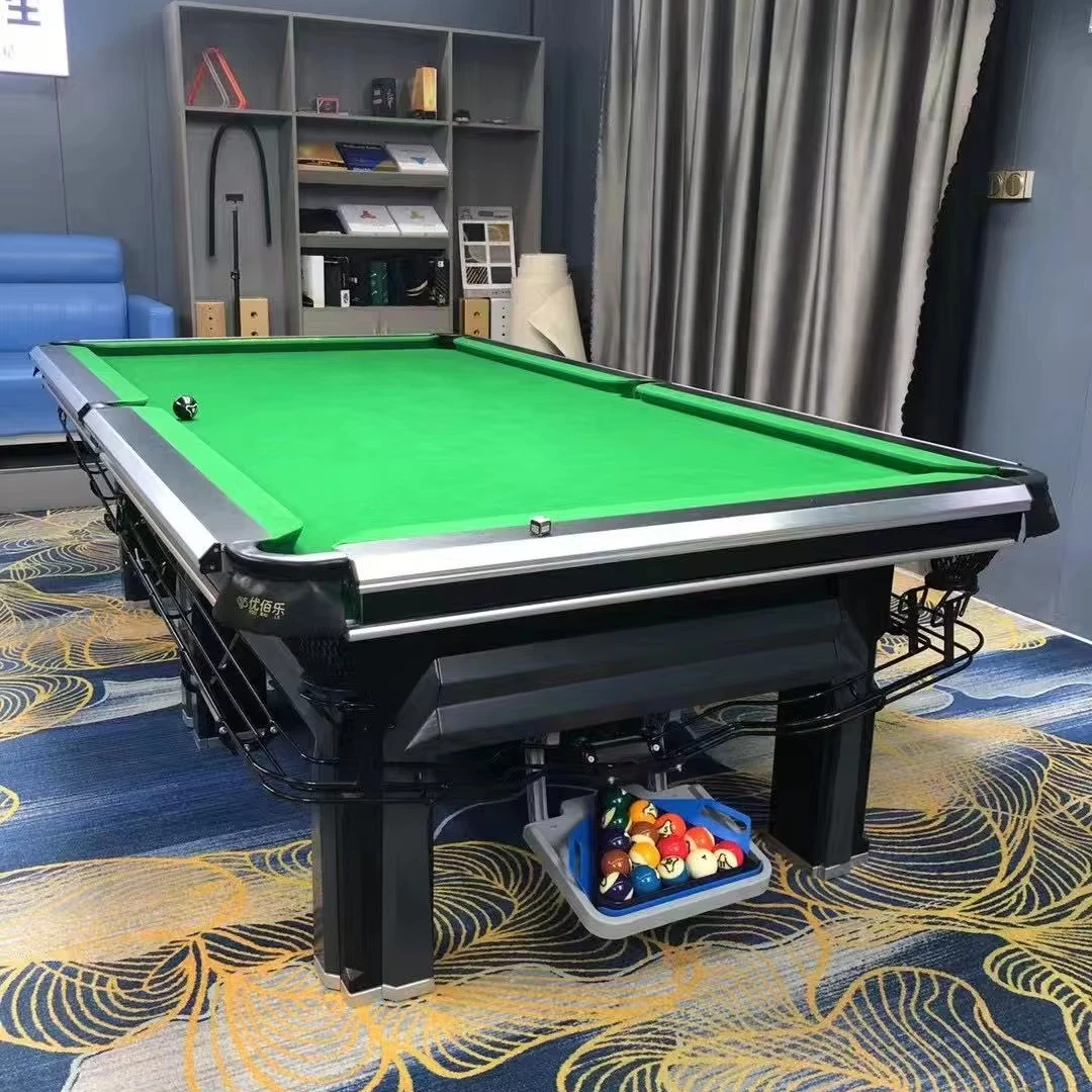 

High Quality Custom Chinese Game Billiard Table With Solid Wood Table Leg Popular Factory Direct Snooker Table Competitive Price