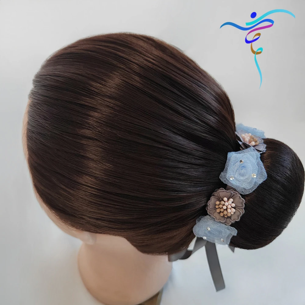 

Bun Ballet Hair Bands Girl Women Hair Accessories Handmade Headwear Hair Accessary For Dancers Kids' Bun Head Fixer Headband