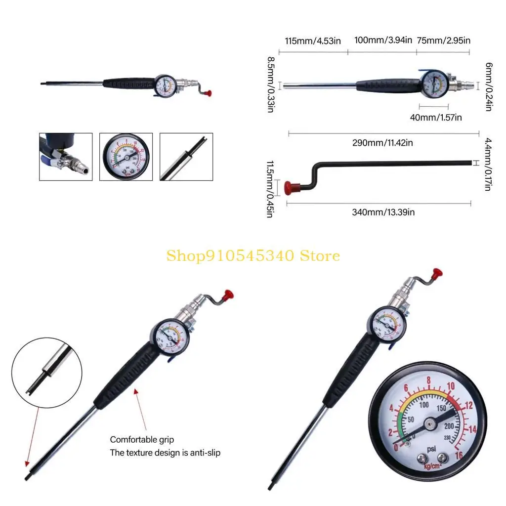 

U2JA Portable Digital Digital Tire Invator & Monitor Monitor для технического обслуживания велосипедов