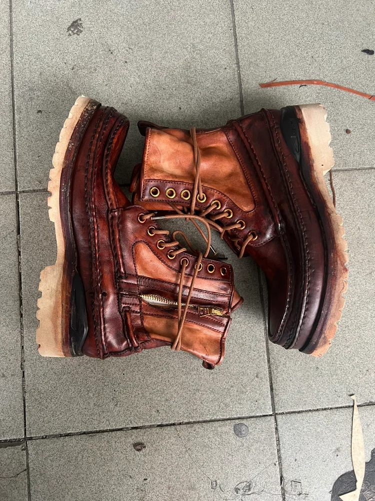 

Высочайшее качество Visvim, модные универсальные повседневные кроссовки, мужские удобные ботинки, мужская и женская обувь из натуральной кожи, обувь лучшего качества