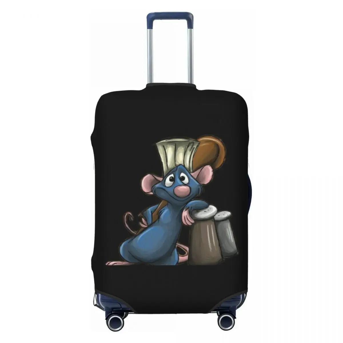 

Custom Great Chef Ratatouille Remy Luggage Cover Protector Cartoon Animated Travel Suitcase Protective Cover for 18-32 Inch