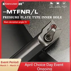 1pc S16Q-MTFNR16 S20R-MTFNR16 S25S-MTFNR16 Internal Turning Tool Holder TNMG16 Carbide Inserts Lathe Bar CNC Cutting Tools Set