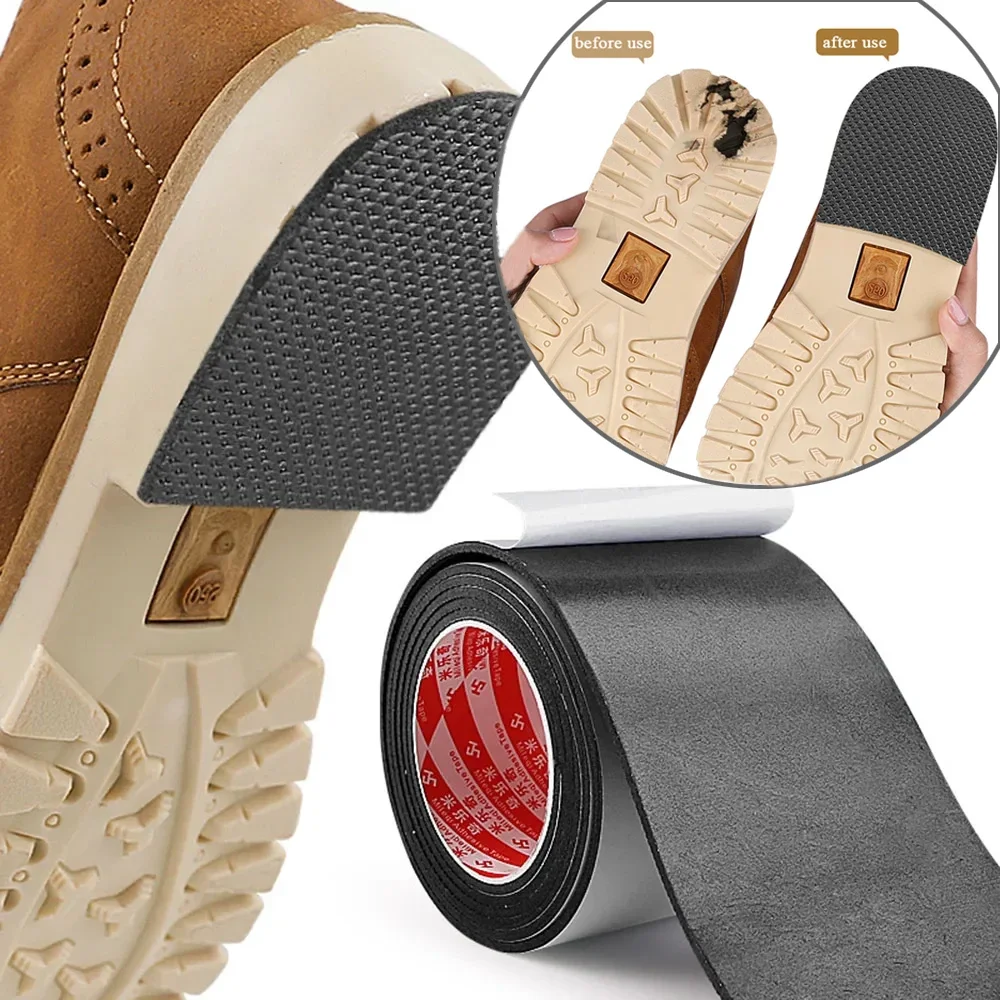 New Anti-slip Pads on Shoes Adhesive Anti-slip Sole Stickers Mute Cushion Insoles Repair Outsole Insoles Shoes Wearable Pads