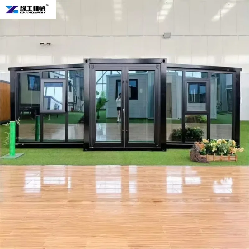 Luxury 20ft 40ft Expandable Container House High Quality Steel Structure Foldable House