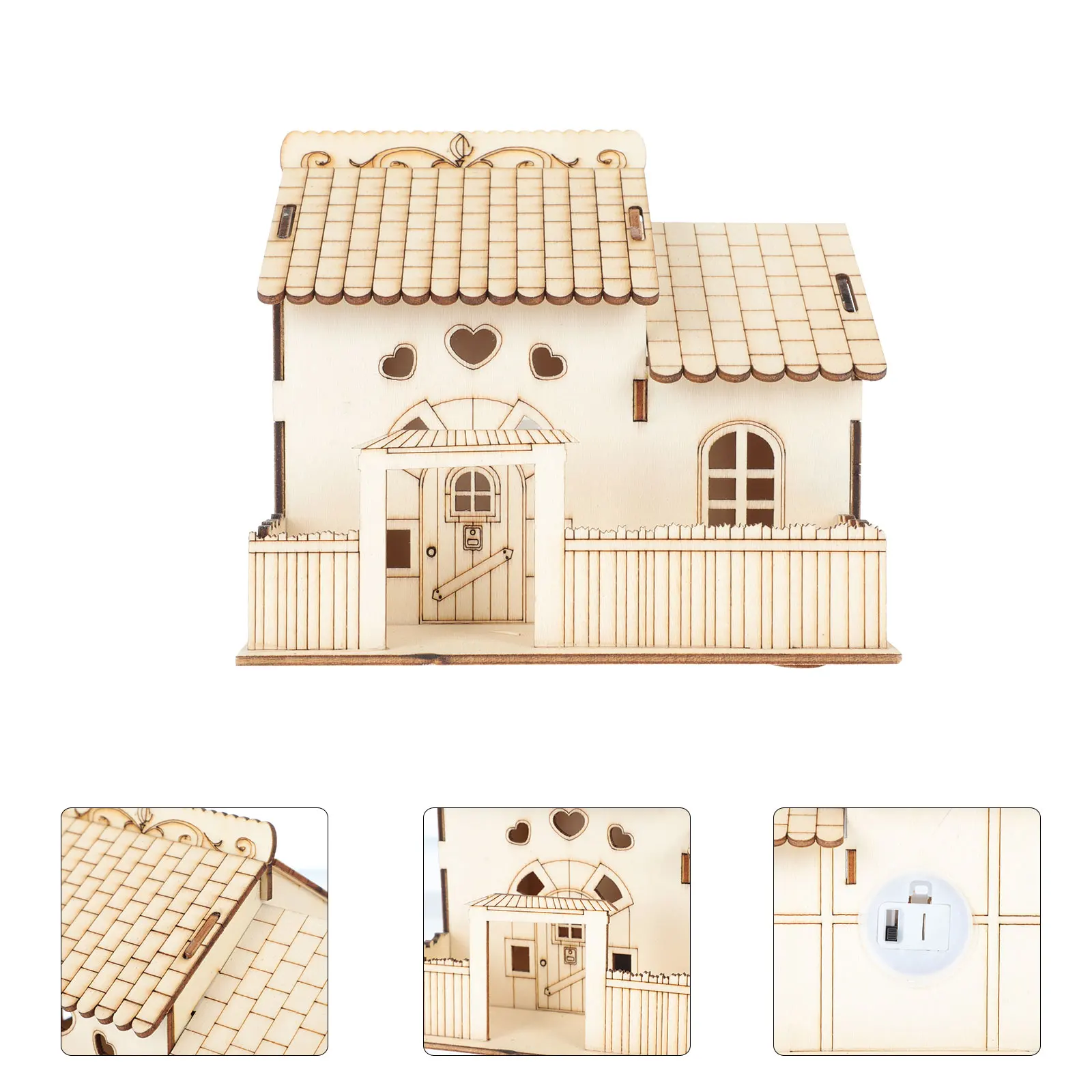 

1pc Pot Coin Box Wooden Piggy Bank Shaped Decor Home Decor Night Light Coin Storage Box Retro Money Bank Gift