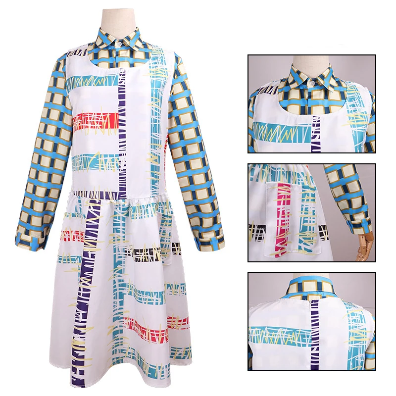 TV ST 4 Cosplay Costume 11 Eleven Dress Outfits Women Kids Girls Plaid Shirt Sleeveless Dress Suit Halloween Outfit