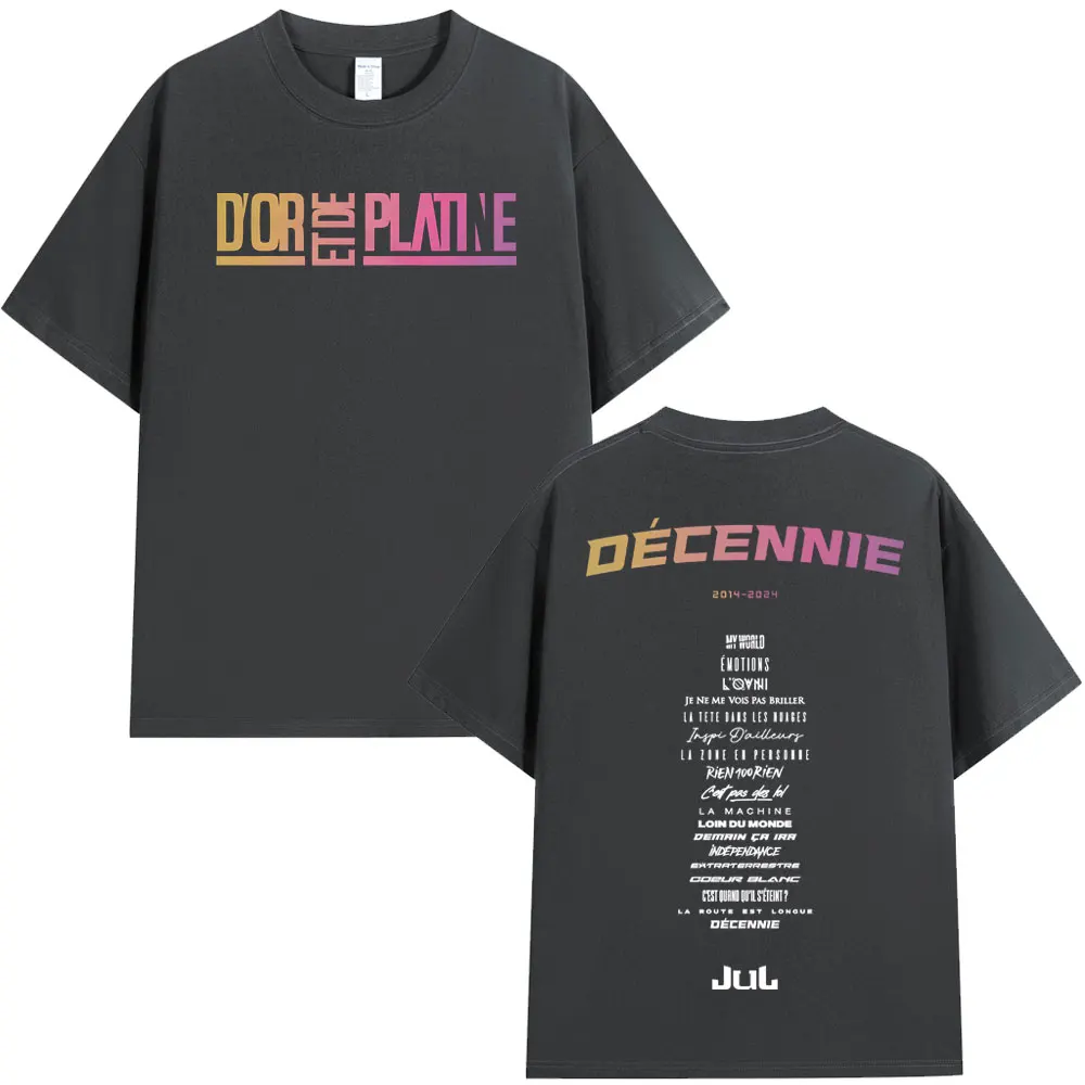 Rapper Jul Graphic T Shirt Men Women Clothing Fashion Hip Hop T-shirt Casual High Quality Cotton Short Sleeve Oversized T-shirts image 6