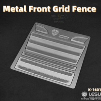 Metal Front Grille Fence K-1601 Upgrade For 1/14 Tamiya RC Scania 770S MAN Benz Volvo Lesu Actros Remote Control Model Parts