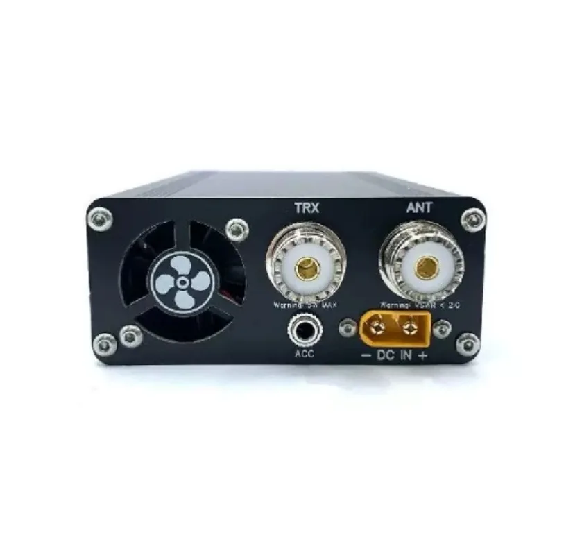 PA50-3 3rd Gen 50W Shortwave Amplifier, 3.5-30MHz HF Linear Amp with OLED Display & Auto LPF