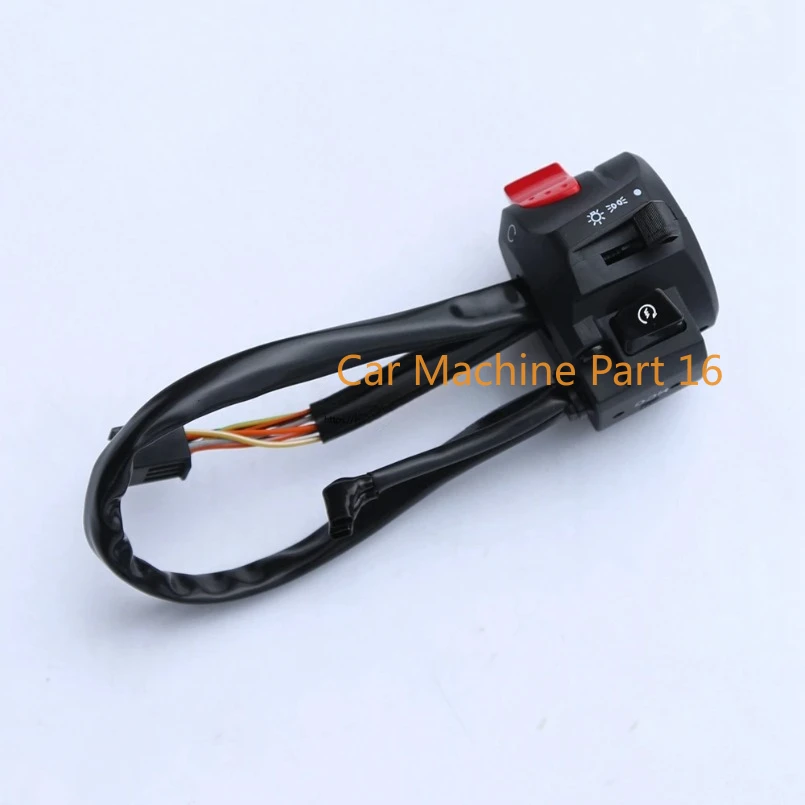 Motorcycle Handlebar Horn Button Turn Signal Electric Fog Lamp Light Start Handlebar Controller Switch For Suzuki GW250 GW250cc