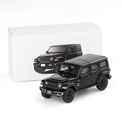 1:64 Wrangler Sahara 2019 SUV Alloy Car Diecasts & Toy Vehicles Car Model Miniature Scale Model Car For Children