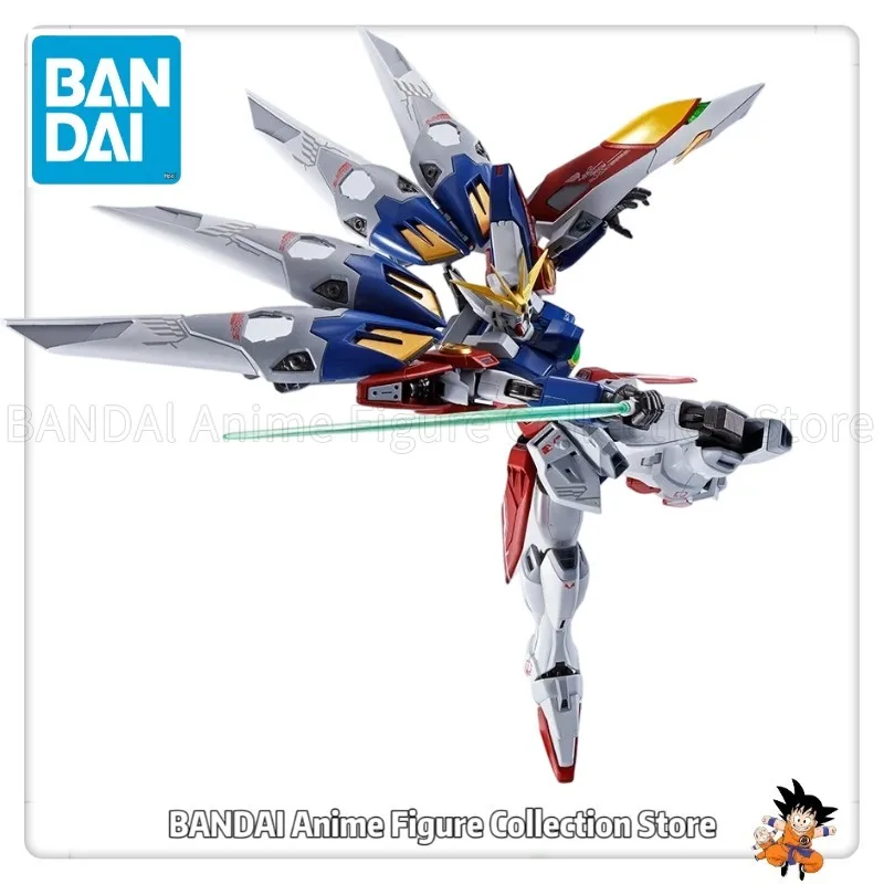 In Stock Original Bandai ROBOT Spirits SIDE MS Kidou Senki Gundam Wing XXXG-00W0 WING GUNDAM ZERO Finished Product Movable