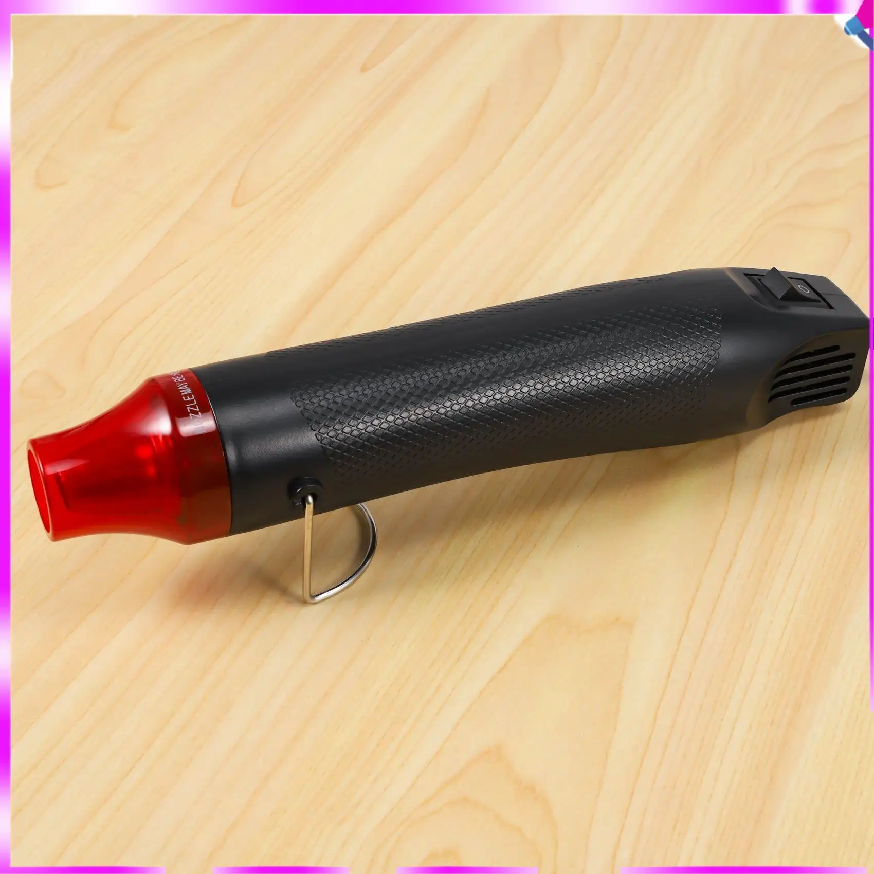 N96R EU Plug 220V 300W DIY Mini Heteluchtpistool Tool Voor Wikkelen Krimpkous Drogen