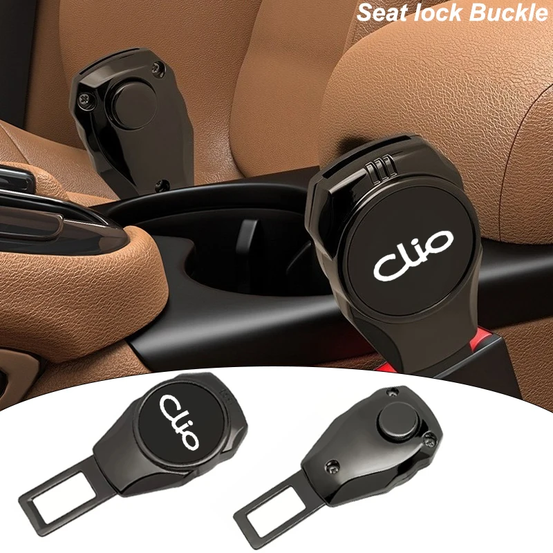 Extension de ceinture de sécurité de voiture, boucle de verrouillage, accessoires de prise pour Renault Clio 2 3 4 RS 5 V Duster Megane, accessoires