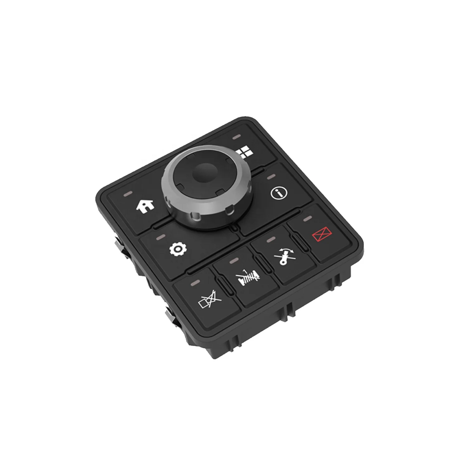 Silicone Button Gear Switch Panel  Automotive Electronic Keypad Construction Machinery CAN Bus Keypad