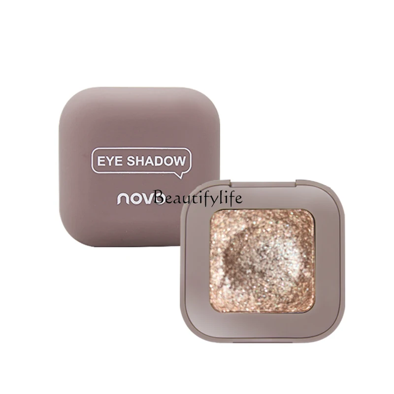 Eye Shadow Shimmering Powder Shimmer Waterproof Monochrome Small Kit Portable Mashed Potatoes