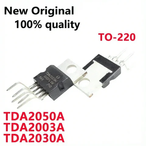 10/PCS New TDA2050A TDA2003A TDA2030A TO-220 Audio power amplifier chip In Stock