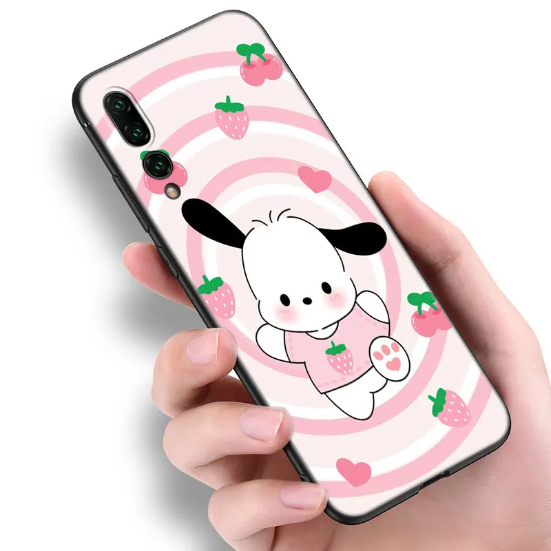 Cute Kitty Pochacco Phone Case For Huawei Pura 70 Ultra P20 P30 P40 Lite P60 Art P50 Pro P50E P Smart 2018 2019 2020 2021