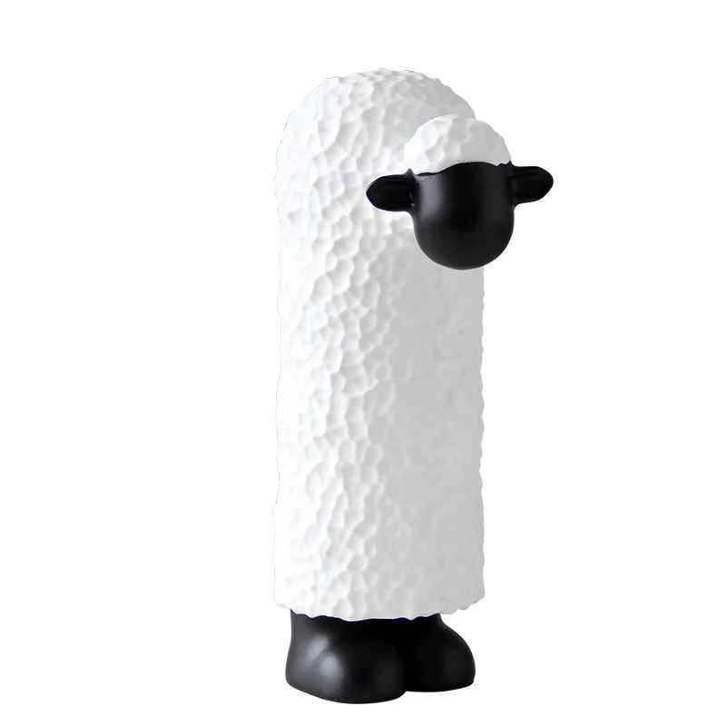 

Nordic modern simplicity, cartoon cute animal sheep, creative ornament model room, hall children's room entrance desktop